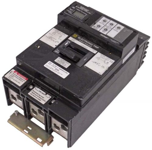 Square d le36100ls 100 amp molded case circuit breaker electronic trip for sale