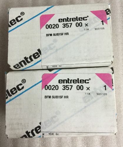 Lot of 2, entrelec bfmsub15fhr, 20357.00, bfm.sub 15f hr shipsameday#137b14 for sale