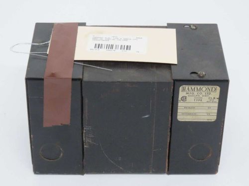 Hammond el9j type e 500va 1ph 600v-ac 120v-ac voltage transformer b390278 for sale