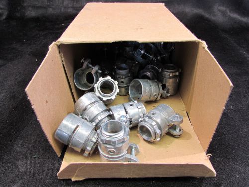 Arlington l421 1/2&#034; squeeze connector zinc die cast (box of ?25) ***nib*** for sale