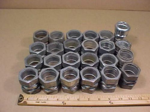 22 new 1 1/4” emt compression coupling  1  1/4 ” couplings nos for sale