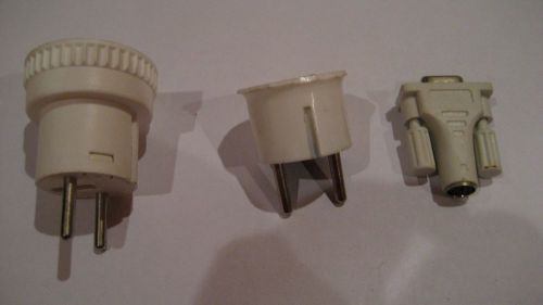 White Housing 16A 250V 2 Pin Sudeuropa Power Plug