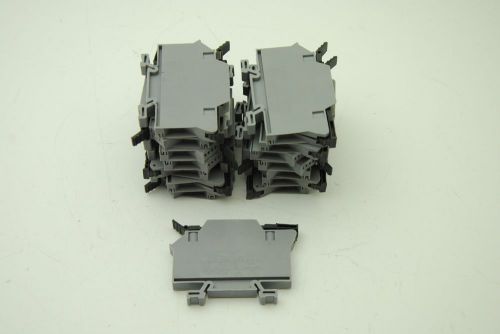 Morsettitalia, euro fused terminal blocks s 10-5h, lot of 15 for sale