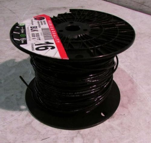 UCI Machine Tool Wire 16 AWG Stranded 500 Ft 600V Black TFFN/MTW/AWM