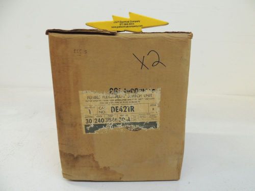 General Electric Flex-A-Plug, DE421R, 30A, 240V, 3PH-4W, Style 2, NIB