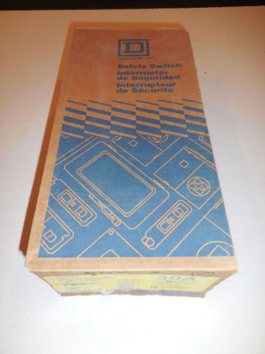Schneider electric square d heavy duty safety switch 30a hu361 new in box for sale