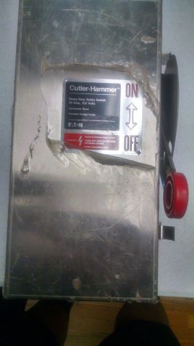 DH321FWK Cutler Hammer Heavy Duty Safety Switch 30 Amp 250V