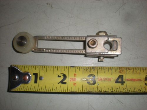 Limit switch lever arm with 3/4&#034; diameter roller and hub for 5/16&#034; shaft for sale