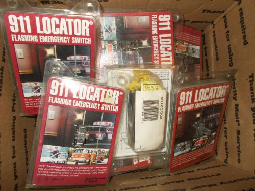 Lot of 9 Pass &amp; Seymour 911 Locator Emergency Flashing Switches /  Free Priority