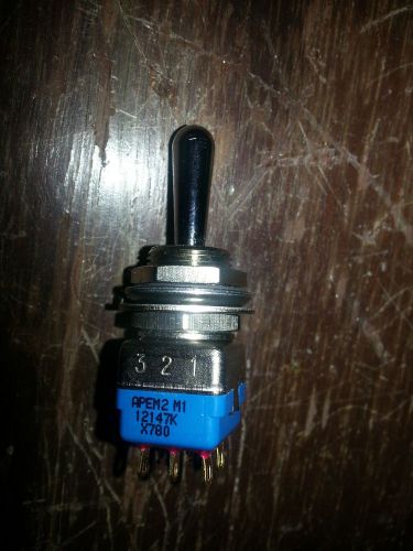 APEM 12147KX780 MINIATURE TOGGLE SWITCH