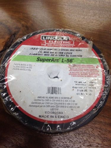 Lincoln Electric SuperArc L-56  Copper-Coated MIG Welding Wire Model ED030631