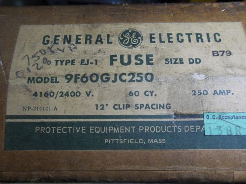 (E10) 1 NEW GE 9F60GJC250 FUSE