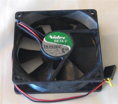 NIDEC TA350DC M33503-55 12v DC 0.40 Amp FAN ( QTY 4 ) *** NEW ***