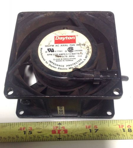 DAYTON 30CFM AC AXIAL COOLING FAN 4WT40