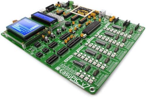 Development Boards &amp; Kits - PIC / DSPIC EASYPIC v7 DEVELOPMENT SYSTEM