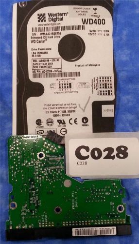 #c028 - wd 40gb wd400bb-00fja0, 2061-001130-300 ae, ide  hard drive pcb for sale