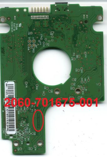 WDl 500GB WD5000BMVV-11A1CS0, 2060-701675-001  USB 2.5&#034; PCB +firmware transfer