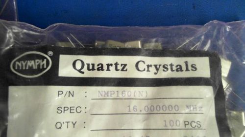 20-PCS CRYSTAL FREQUENCY SARONIX NMP160 160