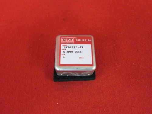 Piezo 2970275 4x  5.000 mhz crystal oscillator for sale