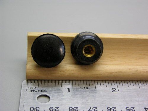 10 Antique Bakelite Terminal Post/ Radio Knobs 1/4-20