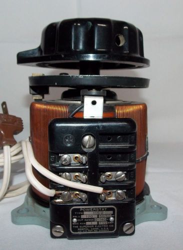 Vintage Superior Powerstat 116U VariableTransformer 120V  7.5 Amp 1PH 1KVA