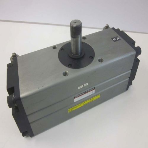 SMC NCDRA1BS100-190 NCRA Rotary Actuator w/(2) ASV410F Flow Control Valves