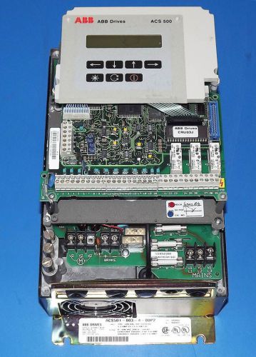 ABB ACS501-003-4-00P2 Variable Frequency AC Drive 3-HP / 5-HP ACS-500 / Warranty