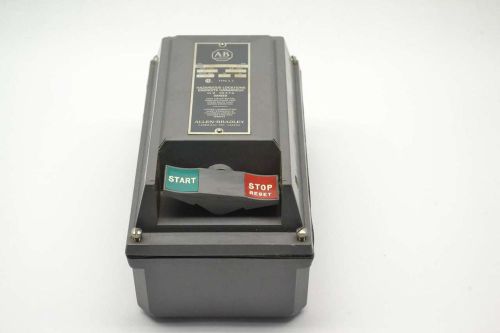 ALLEN BRADLEY 609-BGX 240V-AC 1PH SER CG 3HP SIZE 1 MANUAL MOTOR STARTER B396127