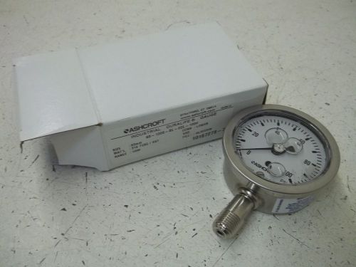 Ashcroft 63-1008-sl-02l-100# gauge 0-100 psi *new in a box* for sale