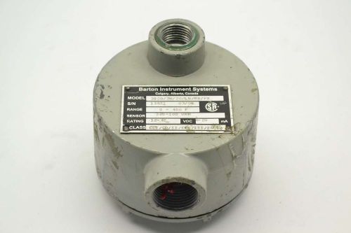 BARTON 3920/3W/20/LN/RB/FX 0-400F 12-42V-DC TEMPERATURE TRANSMITTER B390732