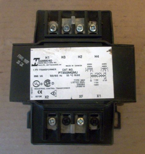 HAMMOND TRANSFORMER/POWER SUPPLY CAT No. PT350MQMJ Type 3AH