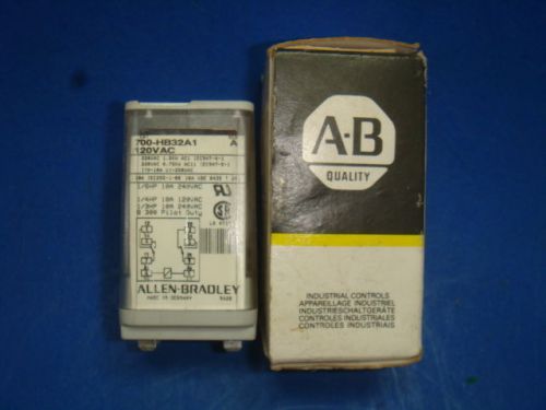 New allen bradley 700 hb32a1, 120 vac new in box for sale