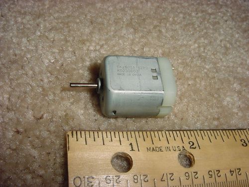 Small DC Electric Motor  6- 12 VDC 8600 RPM 10 g-cm M37