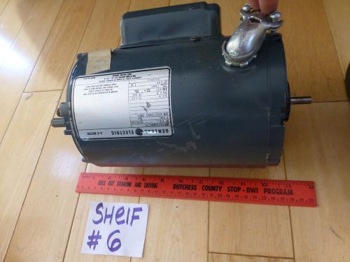 GE General electric Motor 5KC38NN179 1/2 hp 3450/2850 RPM