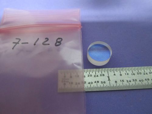 OPTICAL COATED  LENS LASER OPTICS BIN #7-128