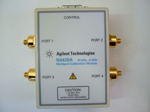 AGILENT  N4430A  4 PORTS  ECAL  30KHz-8GHz