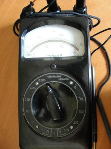 VIintage Multavi II - Hartmann &amp; Braun AG-Volt/amper meter