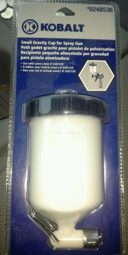 Kobalt Small Gravity Feed Cup for Spray Gun