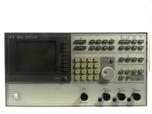 Agilent/HP 3577B 5Hz to 200MHz, Network Analyzer w/ OPT - 30 Day Warranty