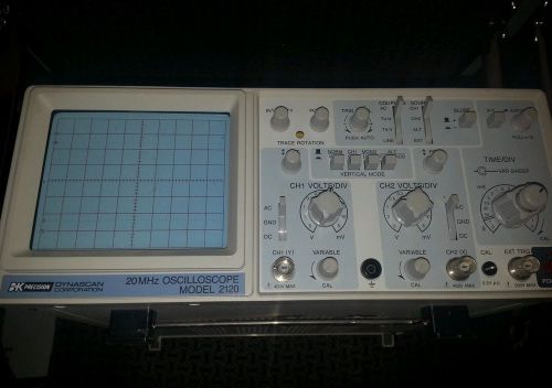 BK Precision 2120 Oscilloscope 20MHz Model