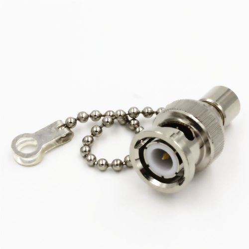 10 x BNC Male plug  Terminator  50 Ohm with chain RF Connector