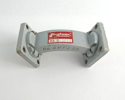 Microwave Associates MA817 Waveguide Bend WR-62