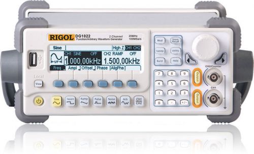 Rigol DG1022 2-channel Arbitrary Waveform / Function Generator