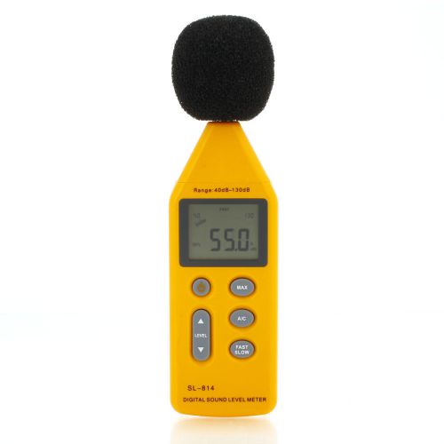 New SL814 Digital Sound Noise Level Meter Tester Decibel Pressure