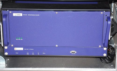 JDSU Acterna HCU-400 PathTrak Modular Controller HSM-1000 CPU 5500 GigE SDA 5000