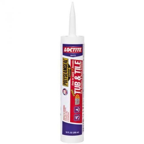 Polyseamseal Ultra Tub and Tile 10 Oz White 1725439 HENKEL CONSUMER ADHESIVES