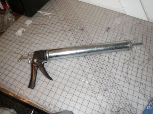 LIGHTLY USED ALBION ENGINEERING INDUSTRIAL CAULK GUN SATISFACTION GUARANTEED