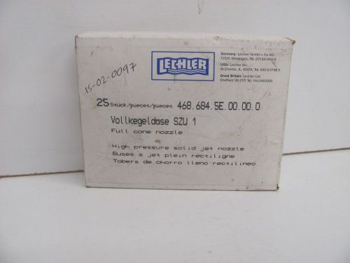 BOX OF 25  LECHLER 468.684.5E.00.00.0 FULL CONE NOZZLE