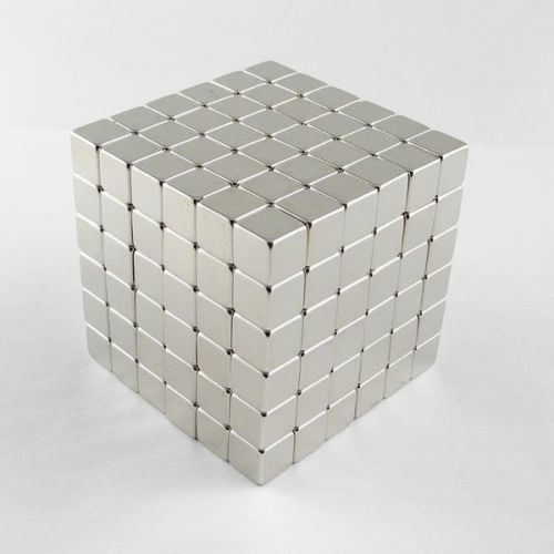 216pcs 3/8&#034; x 3/8&#034; x 3/8&#034; Block 10x10x10mm Neodymium Magnets Craft Permanent N35