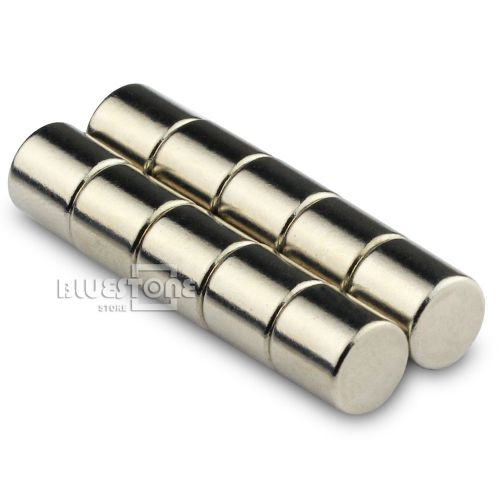 Lot 10x super strong round n50 bar cylinder magnets 8 * 8mm neodymium rare earth for sale